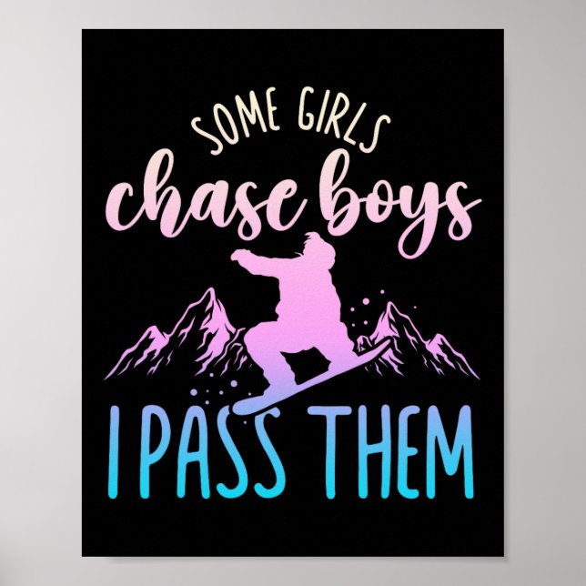 Poster Snowboard Snowboard Quelques Filles Chase Boys I P (Devant)