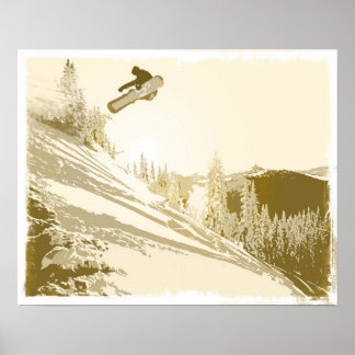 Poster SnowboardCoucher