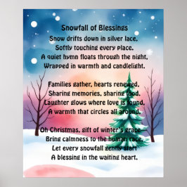 Poster Snowfall of Blessings