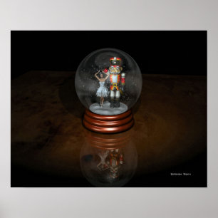 Poster SNOWGLOBE - Nutcracker