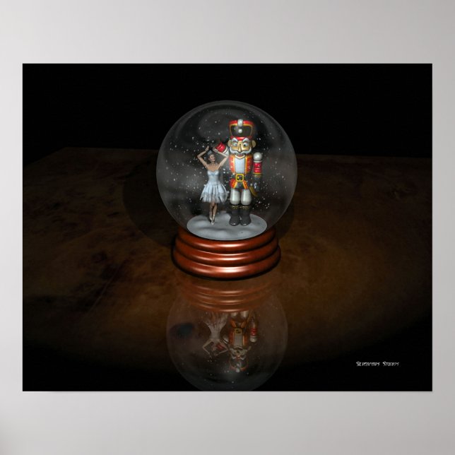 Poster SNOWGLOBE - Nutcracker (Devant)