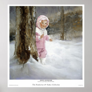 Poster Snowy Adventure