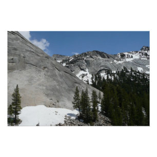 Poster Snowy Granite Domes I au parc national Yosemite