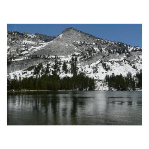 Poster Snowy Tenaya Lake Yosemite National Park Photo