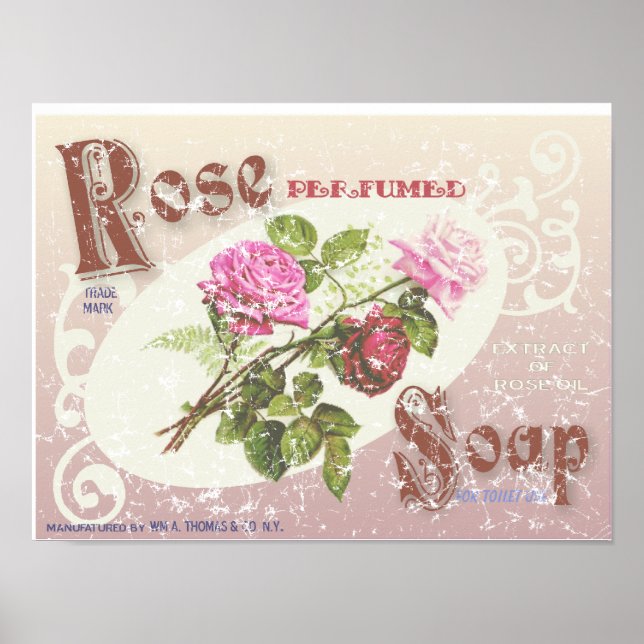 Poster Soap rose en détresse (Devant)