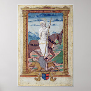 Poster Sobriété contre la gloutonnerie