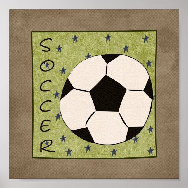 Poster Soccer (collection sportive) (Devant)