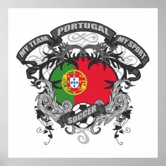 Poster Soccer Portugal