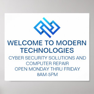 Poster Société de technologie informatique de cybersécuri