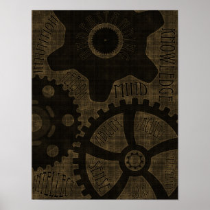 Poster Société des intellectuels du Nouveau siècle III