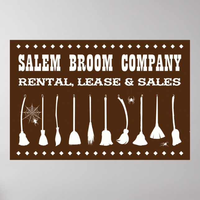 POSTER SOCIÉTÉ SALEM BROOM (Devant)