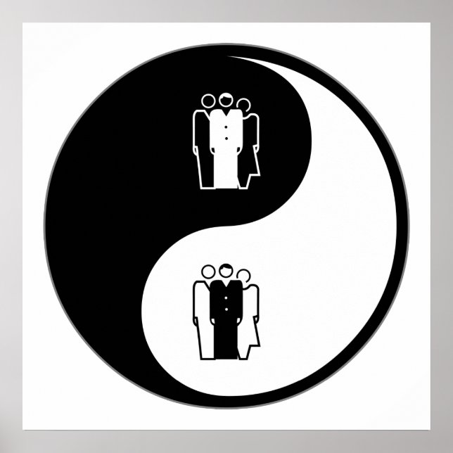 Poster Sociologie Yin Yang (Devant)