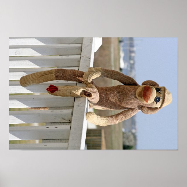 Poster Sock Monkey 1 (Devant)