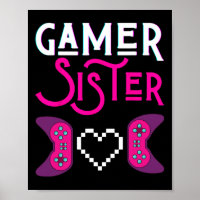 Soeur Joue Vidéo Jeu Amusant Soeurs Jeu Sis S