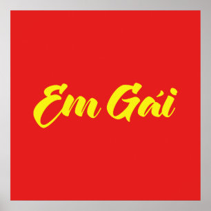 Poster Soeur Viêt-namienne (Jeune) - Em Gái ~ Tiet Viêt