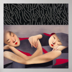 Poster Soeurs - Art en toile Imprimer