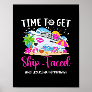 Poster Sœurs drôles Croisière Caraïbes 2026 Croisière Car