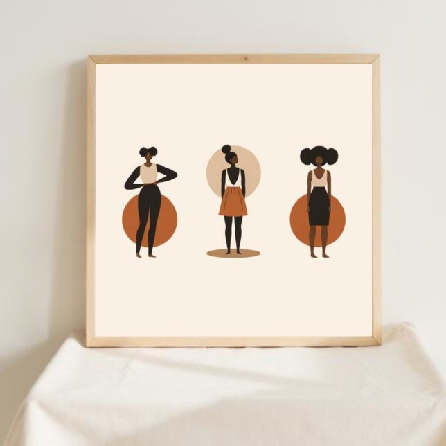 Poster Sœurs radieuses (Créateur téléchargé)