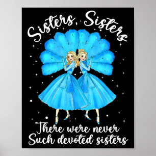 Poster Soeurs White Christmas Movie 1954 Xmas Snow Holid