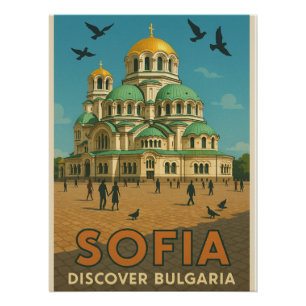 Poster Sofia Splendor - Cathédrale Alexandre Nevsky