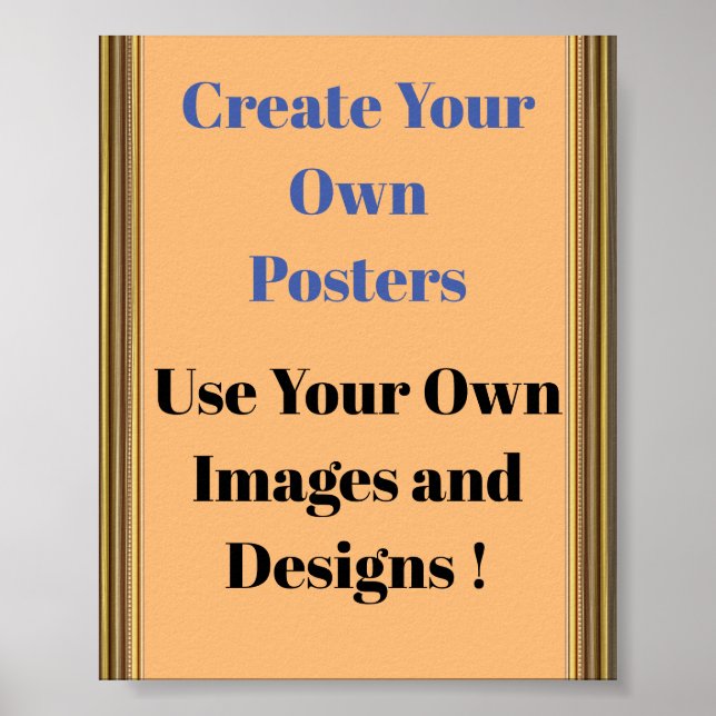 Poster-Sofort-Download-Vorlage Poster (Vorne)