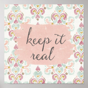 Poster Soft deco III Keep It Real
