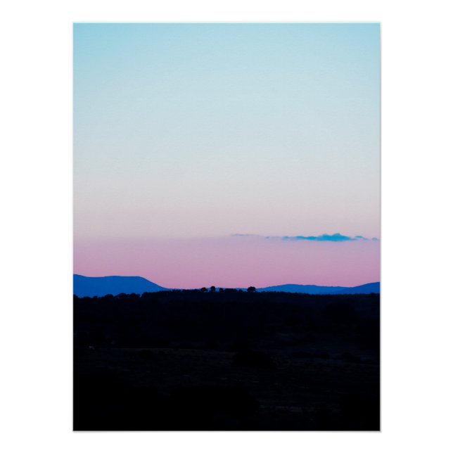 Poster Soft Horizon (Devant)