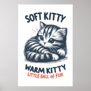 Poster Soft Kitty