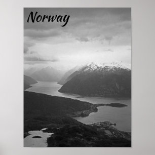 Poster Sognefjord, Norvège