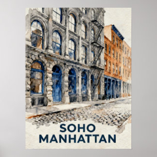 Poster SoHo Manhattan