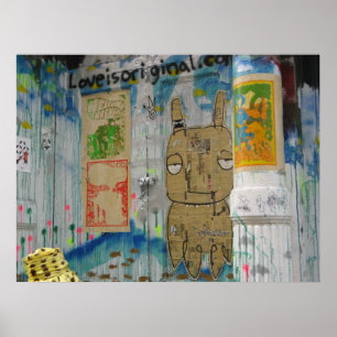 Poster Soho Street Art