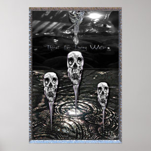 Poster Soif pour l'eau vive (affiche)