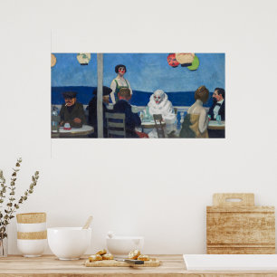 Poster Soir Bleu Edward Hopper