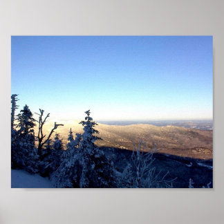 Poster Soirée à la montagne