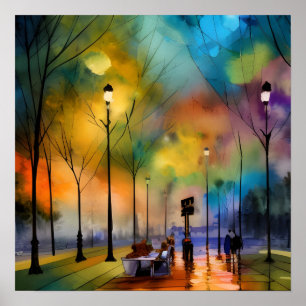 Poster Soirée à Marseille