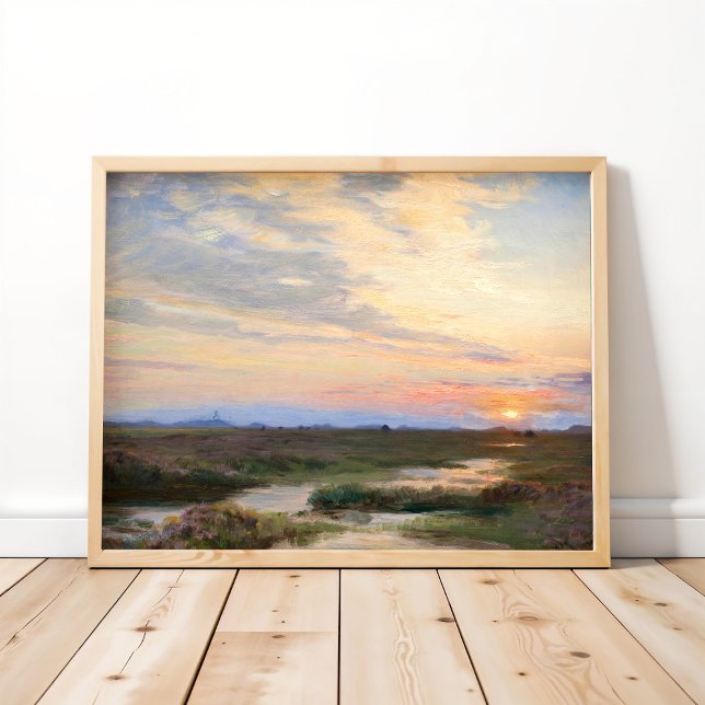 Poster Soirée à Skagen par P.S. Krøyer, Art (Créateur téléchargé)