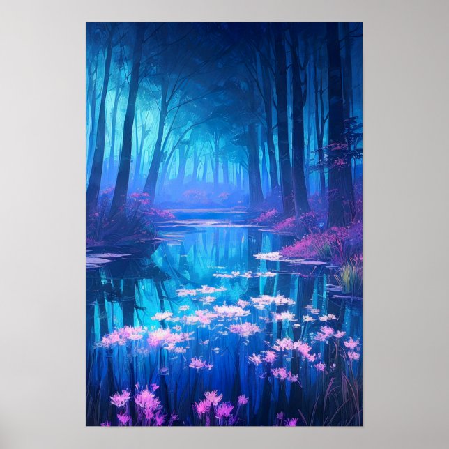 Poster Soirée au fil de l'eau (Devant)