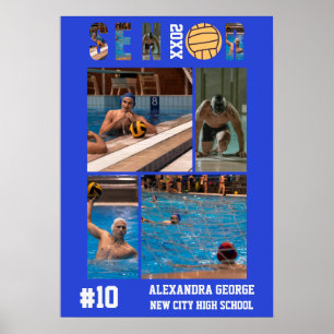 Poster Soirée de fin d'études de water-polo