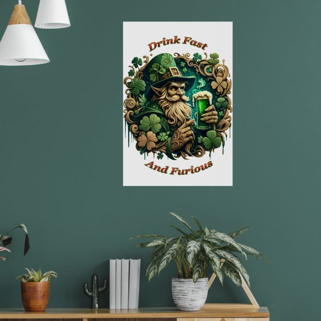 Poster Soirée enchantée de Ale A Leprechauns Toast 24x36 (Salon 1)