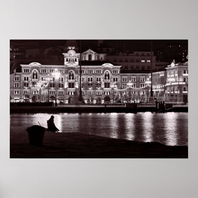 Poster Soirée relaxante en ville (Devant)