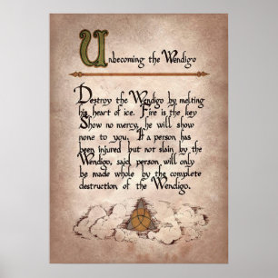 Poster Soirée sorcière cool 