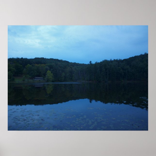 Poster Soirée Sur Le Lac Hope (Devant)