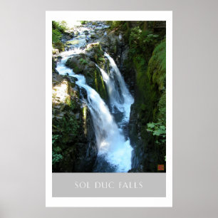 Poster Sol Duc Falls-Print