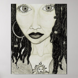 Poster Sol pour l'impression âme