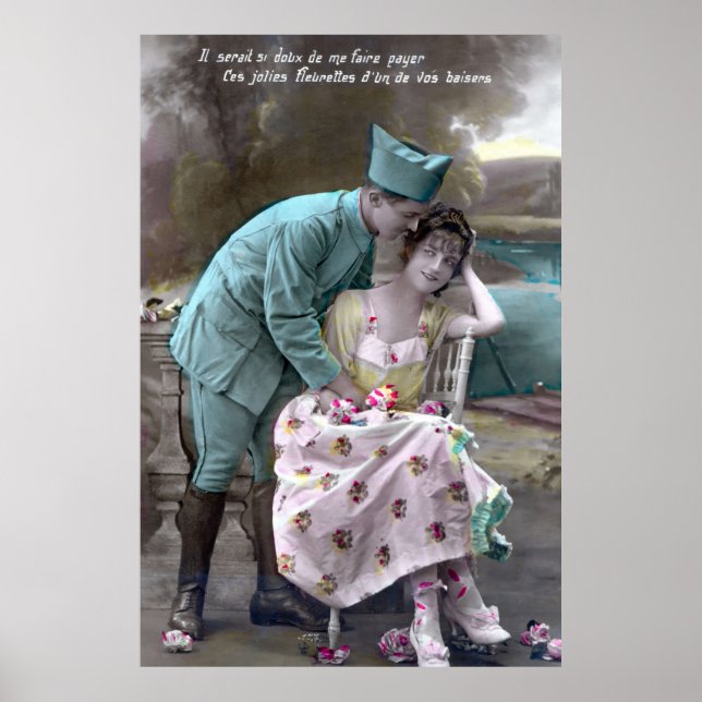 Poster Soldat et amoureux (Devant)