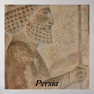 Poster Soldat perse