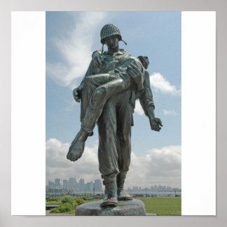 Poster Soldat tombé