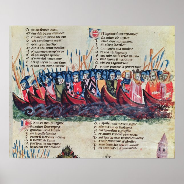 Poster Soldats dans leur navire (Devant)