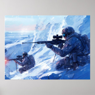 Poster Soldats de l'art de l'affiche