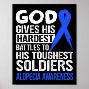 Poster Soldats les plus sensibles Alopécie T